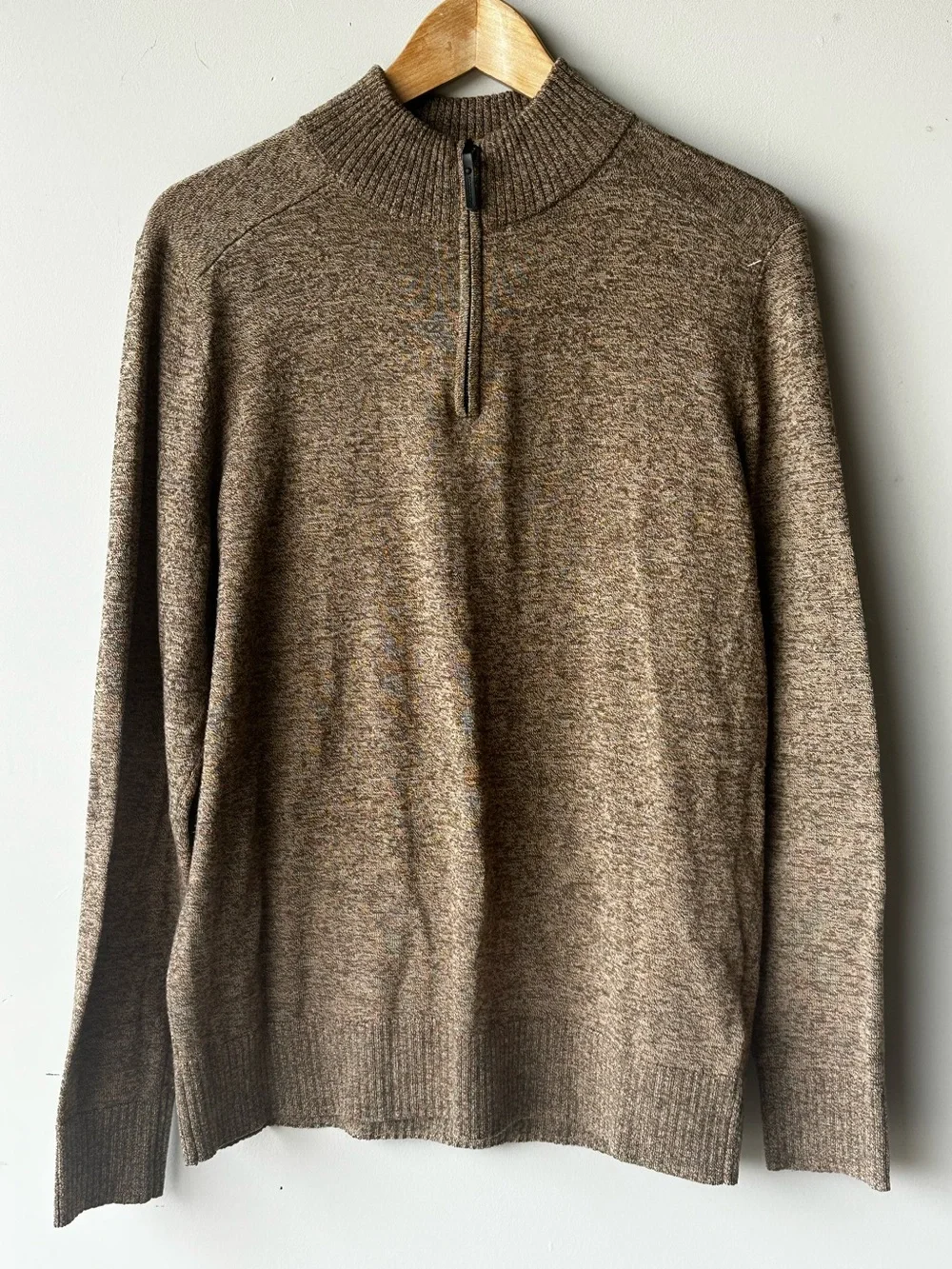 Smartwool Sparwood Half Zip Sweater Heathered Brown